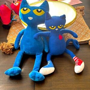 Pete the cat stuffed animals!!